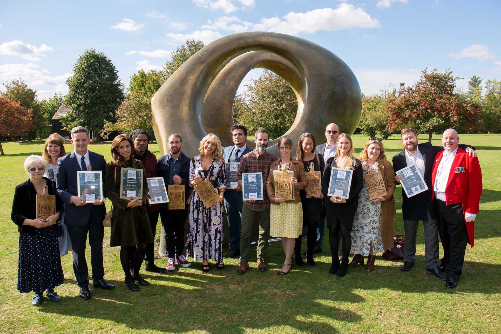 With all the other winners the Hertfordshire Life Food & Drink Awards 2018