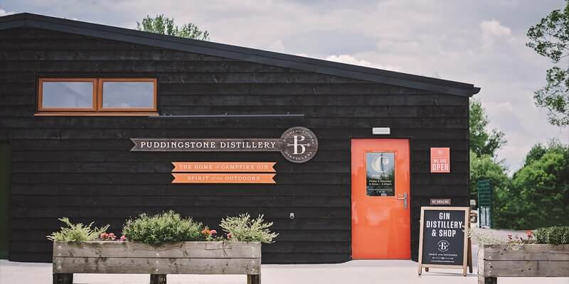 Puddingstone Distillery exterior, Wilstone, Tring, Hertfordshire, Chiltern Hills