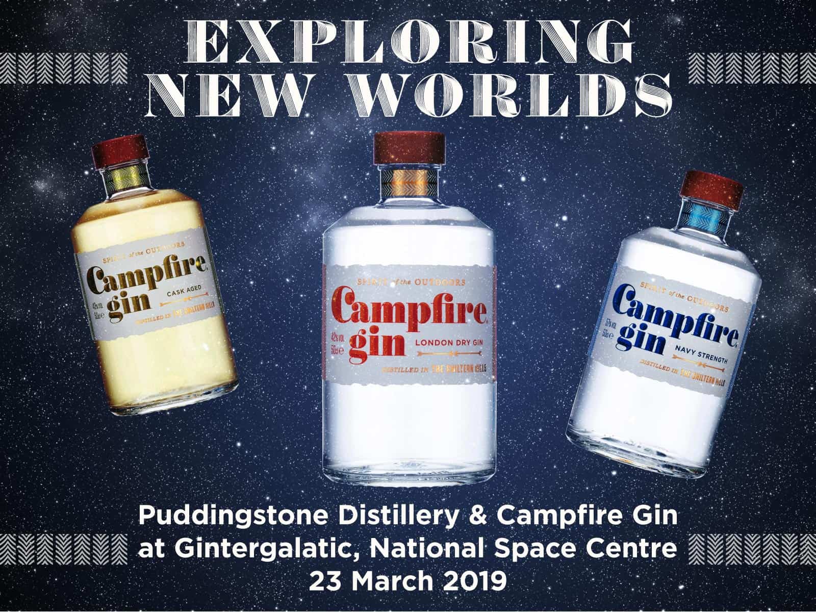 Puddingstone Distillery, Campfire Gin, National Space Centre Gintergalatic Gin Festival 2019
