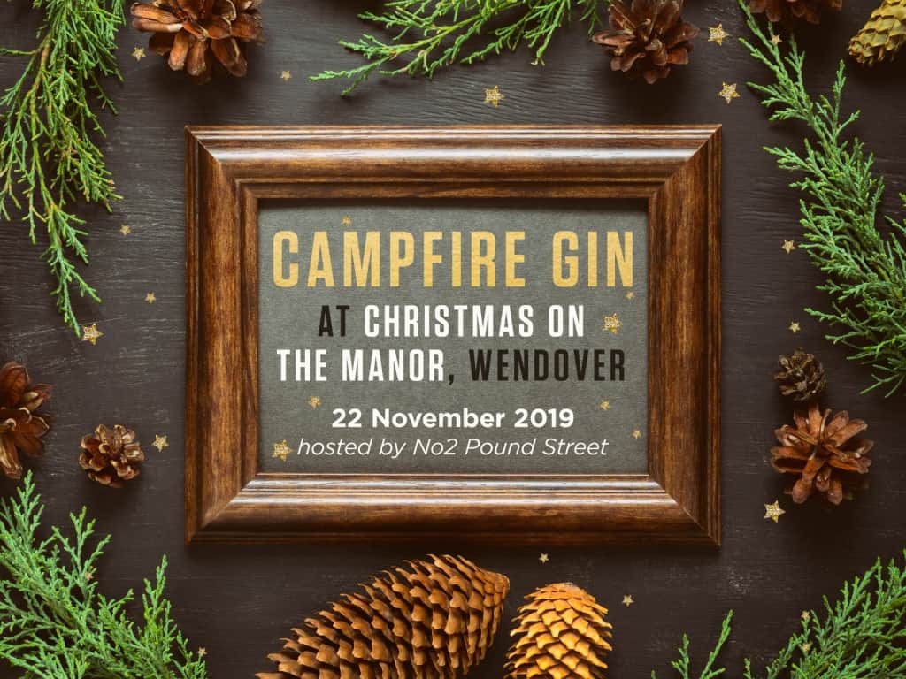 Campfire Gin at No 2 Pound Street Christmas on the Manor 2019