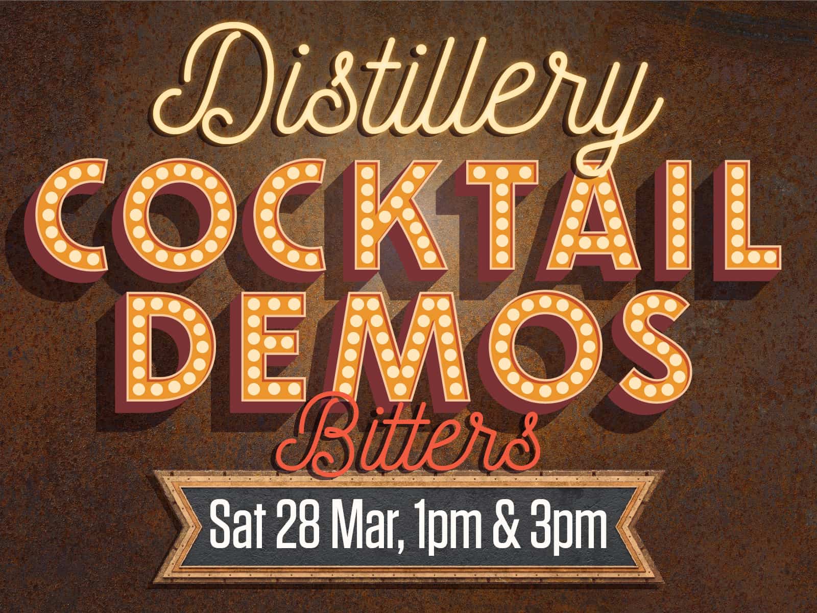 Distillery Cocktail Demos Bitters