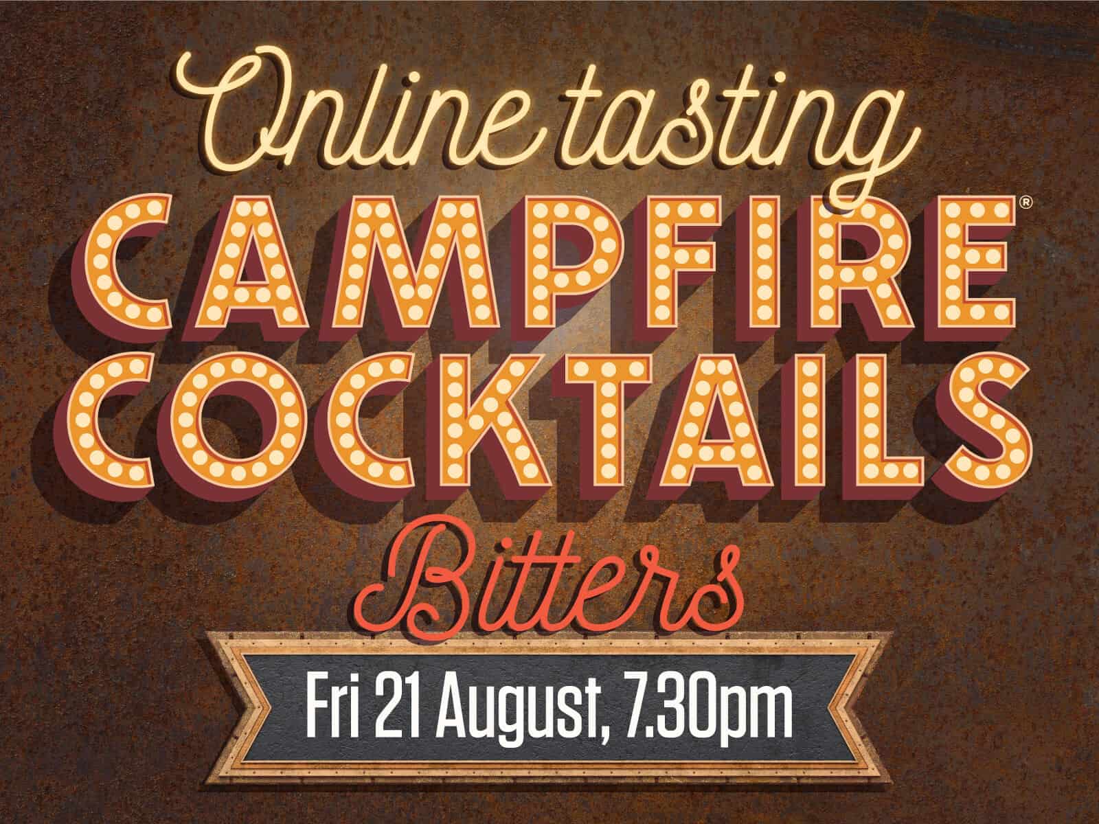 Bitters online Campfire Cocktails tasting