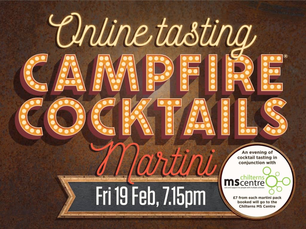 Campfire Cocktails – the martini online tasting