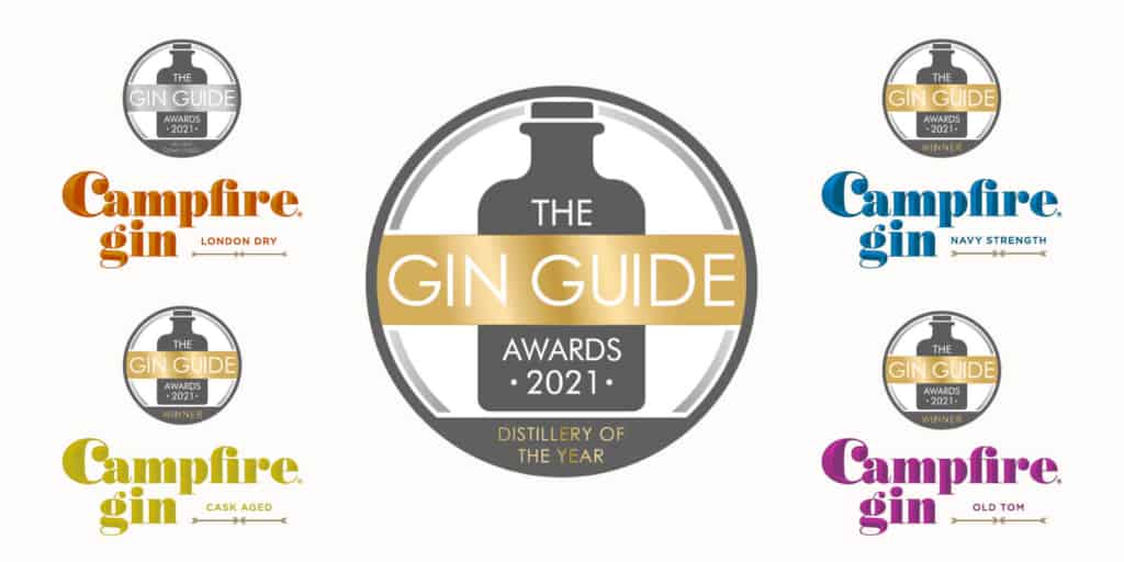 Puddingstone Distillery wins Distillery of the Year The Gin Guide Awards 2021