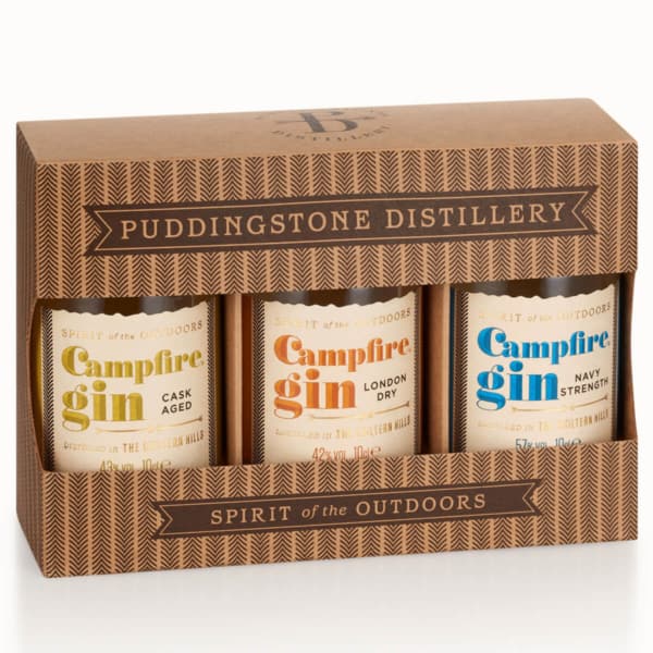 Campfire Gin miniature gift pack CCA CLD CNS