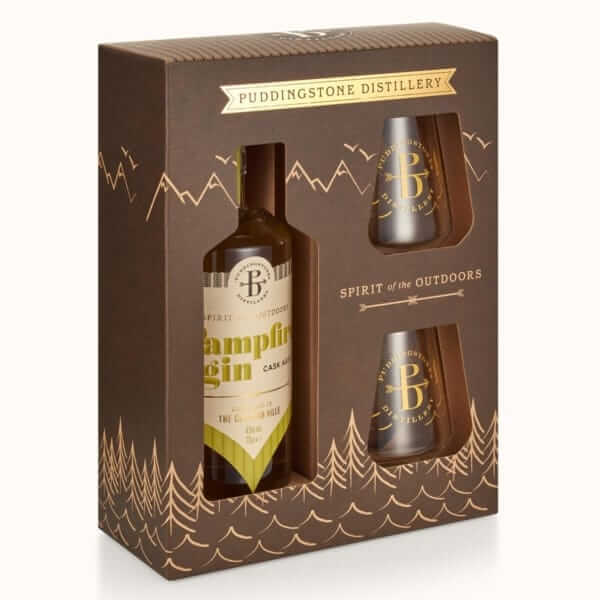 Campfire Cask Aged Gin Gift Set 3/4
