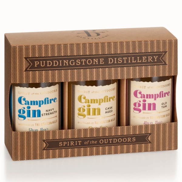 Campfire Gin miniature gift pack CNS CCA COT