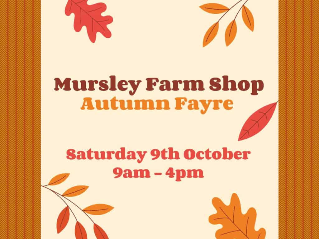 Musley Farm Shop Autumn Fayre