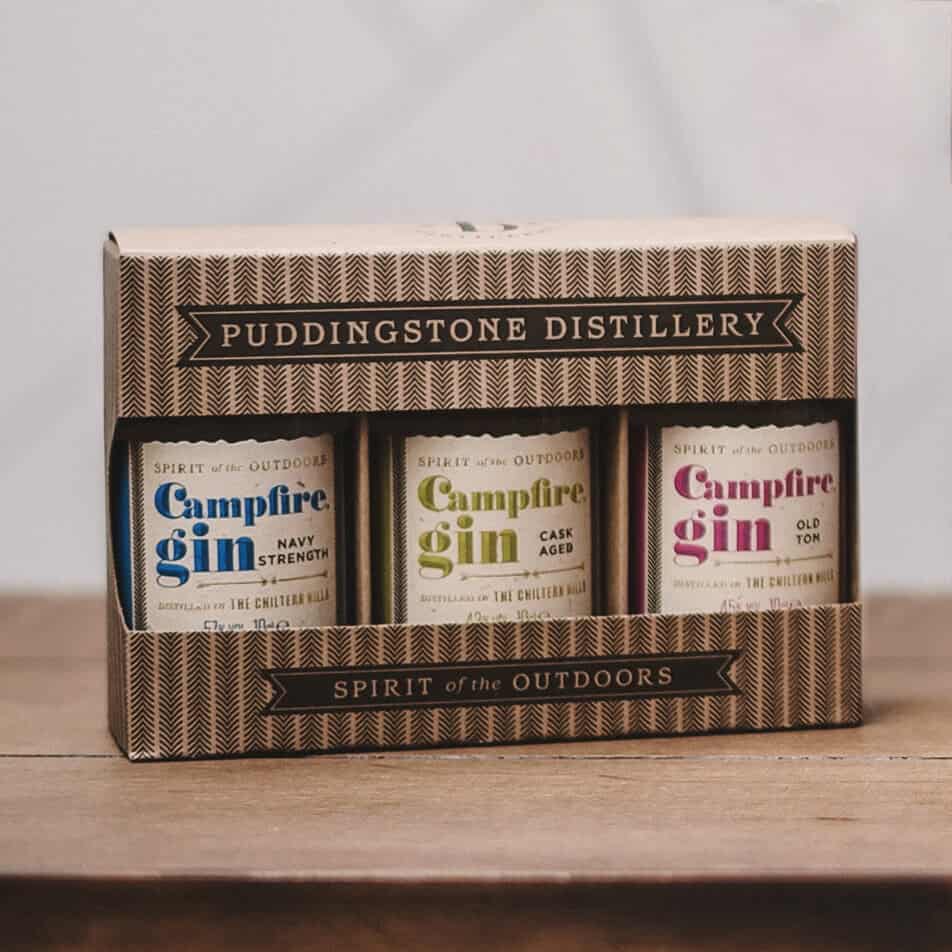 Campfire Gin miniature gin gift packs