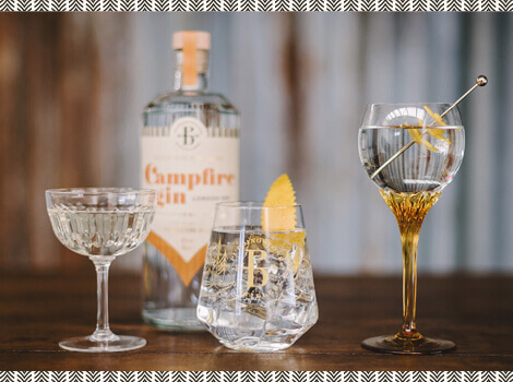 Campfire Gin for trade bottom right