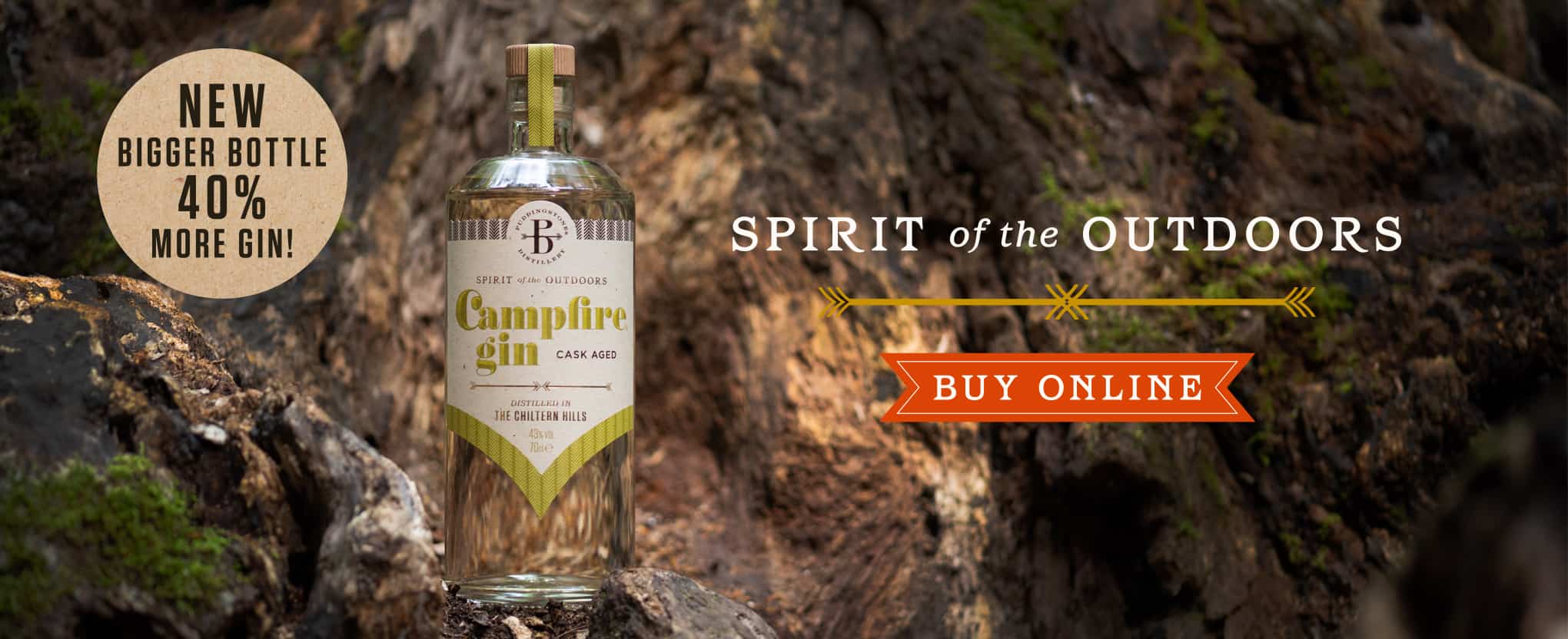 Buy Campfire Cask Aged Gin header