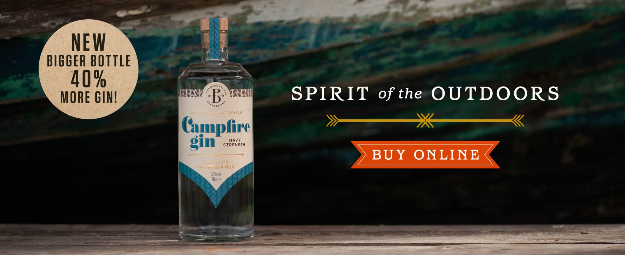 Buy Campfire Navy Strength Gin header