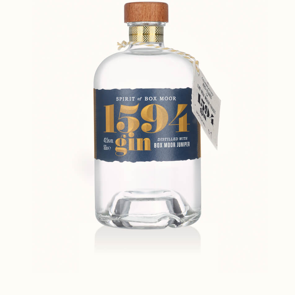 1594 Spirit of Box Moor Hertfordshire juniper gin – Puddingstone Distillery limited edition