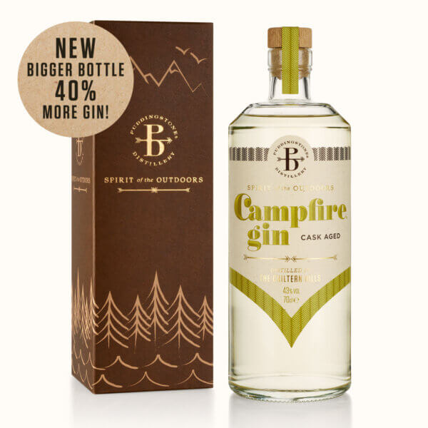 Campfire Cask Aged Gin with gift box