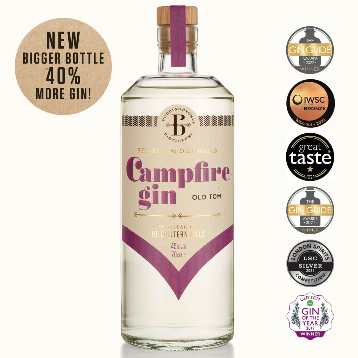 Campfire Old Tom Gin – Puddingstone Distillery