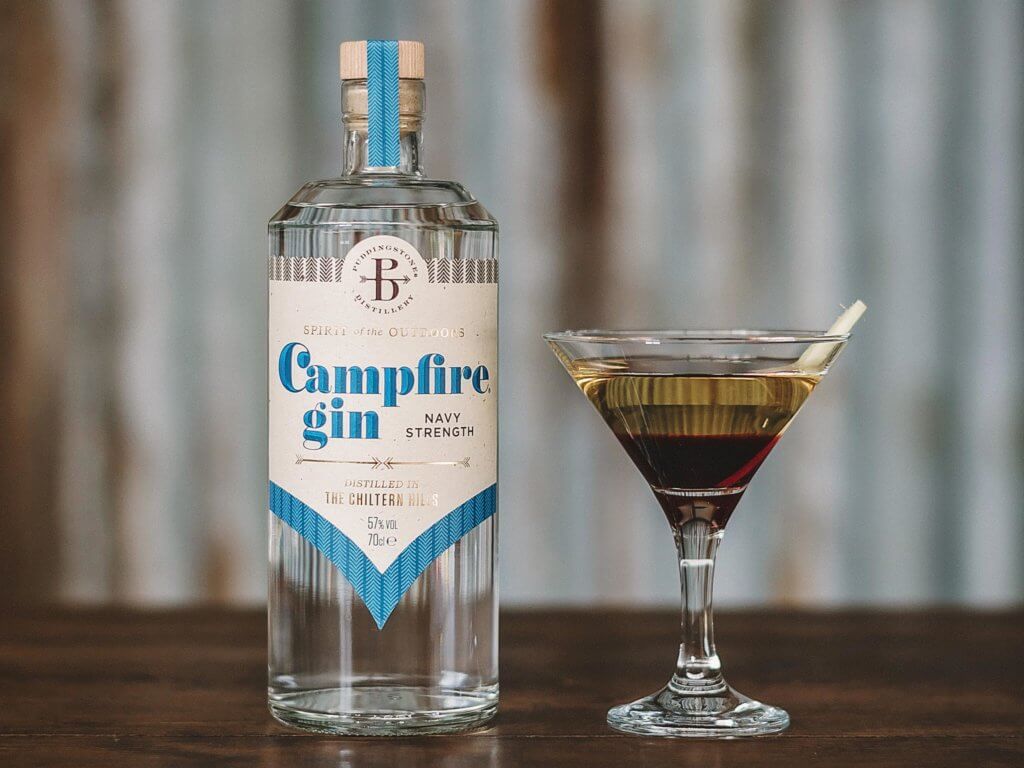 Campfire Navy Strength Red Admiral Cocktail