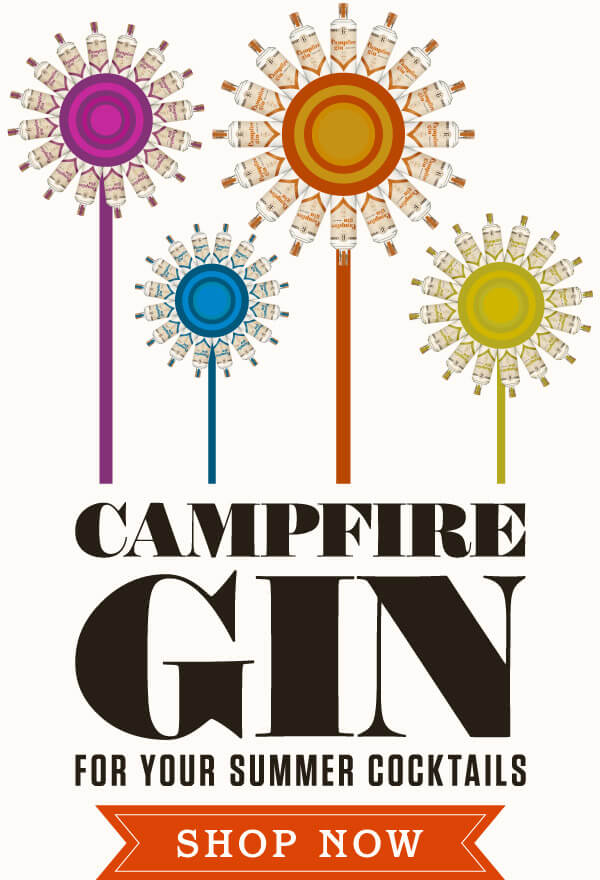 Campfire Gin for summer cocktails