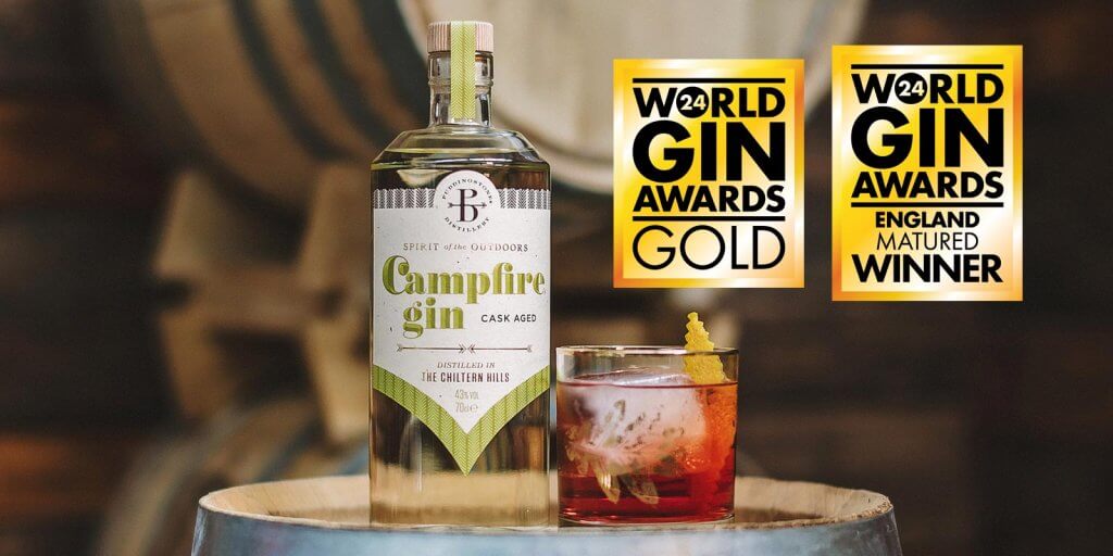 Campfire Cask Aged Gin World Gin Awards 2024