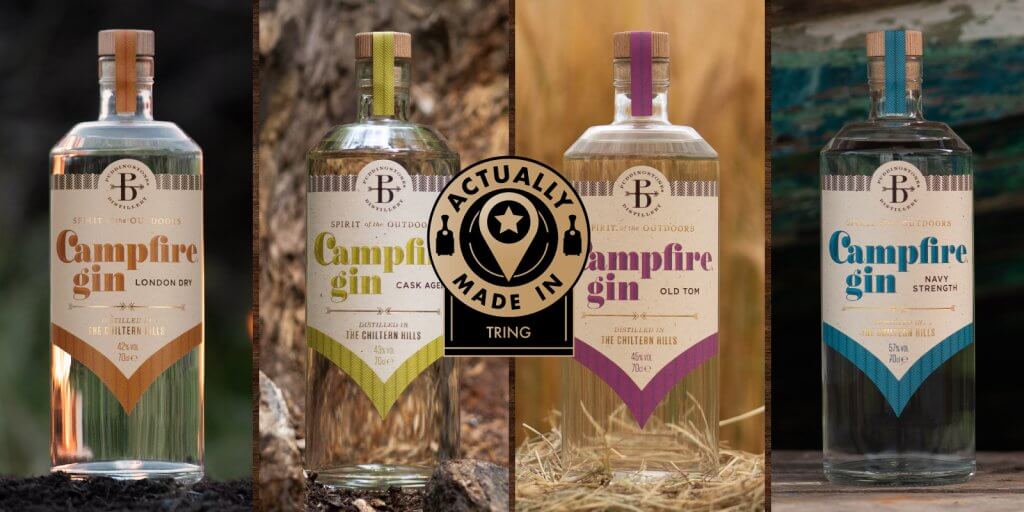 Campfire Gin Actually Made in Tring