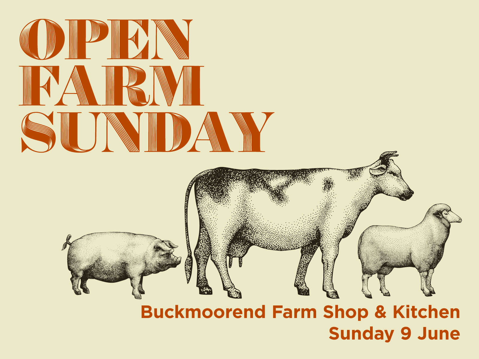 Buckmoorend Open Farm Sunday 2024