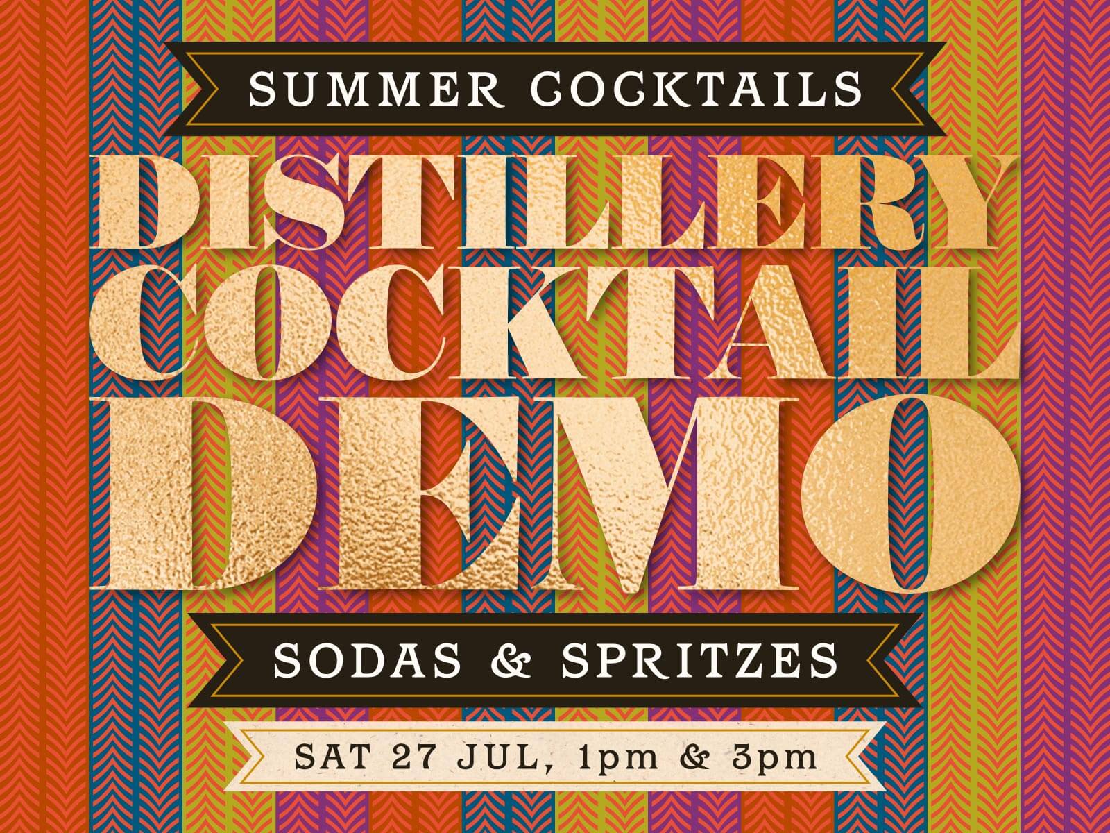Cocktail Demo Sodas and Spritzes