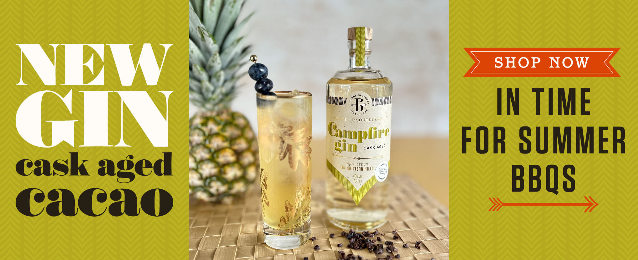 Campfire Cask Aged Cacao Limited Edition Gin header
