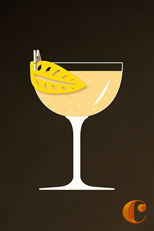 Campfire London Dry Gin Sparkling Bees Knees cocktail recipe