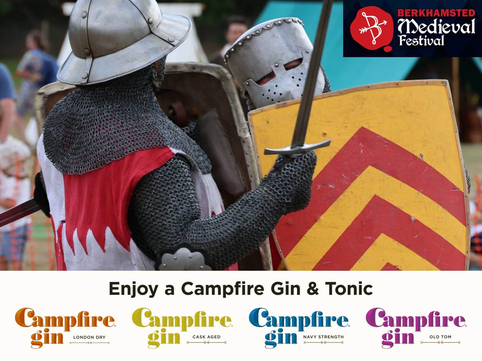 Campfire Gin at Berkhamsted Medieval Festival 2024